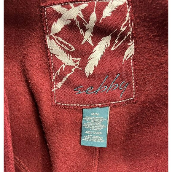 SEBBY, Women COAT, long sleeve, SIZE M, COLOR RED - Picture 8 of 12